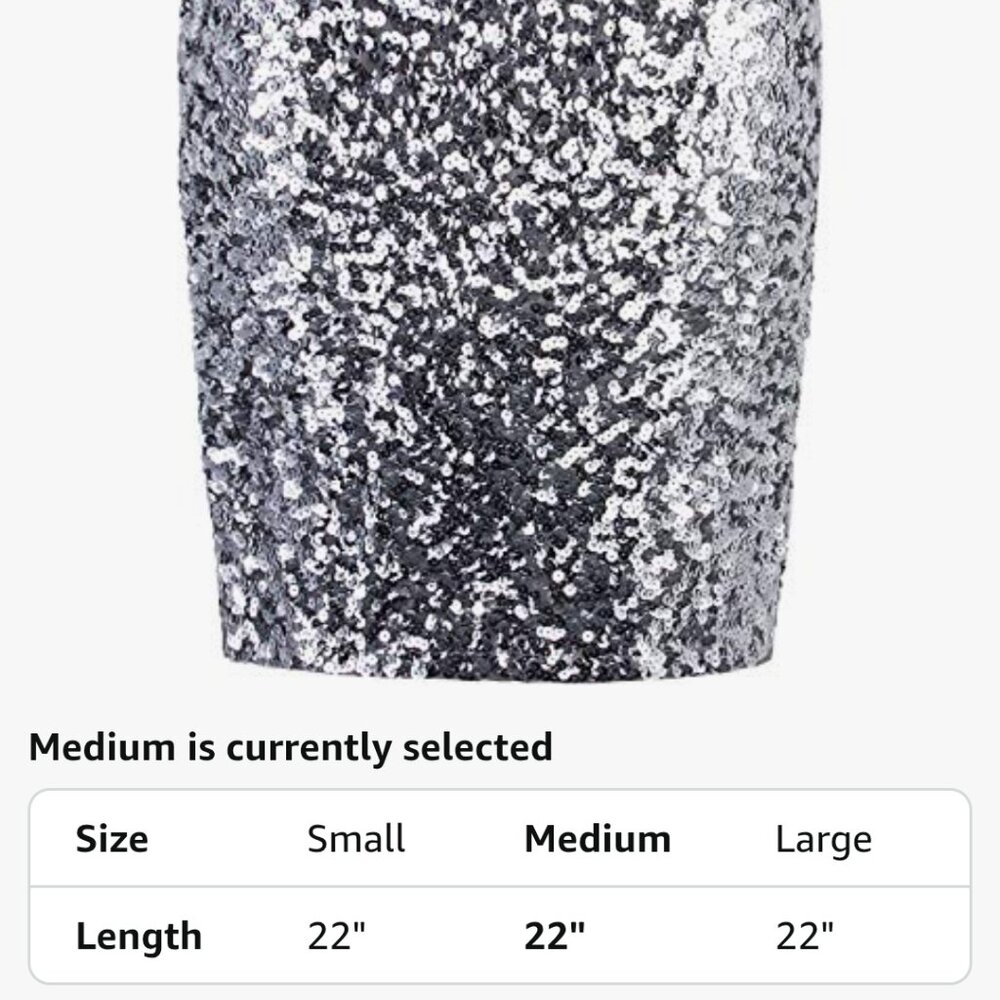 Women's Sequence Skirt High Waist